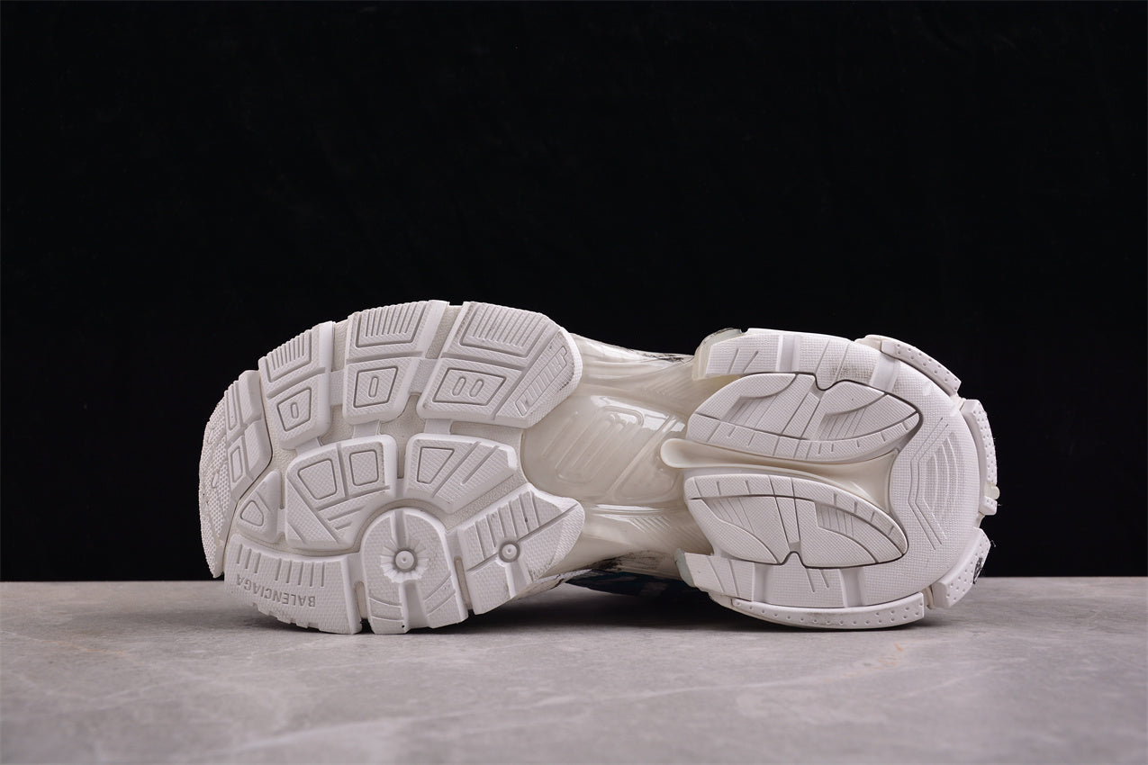 Balenciaga Runner Graffiti – White/Blue - Best Reps Website 2025