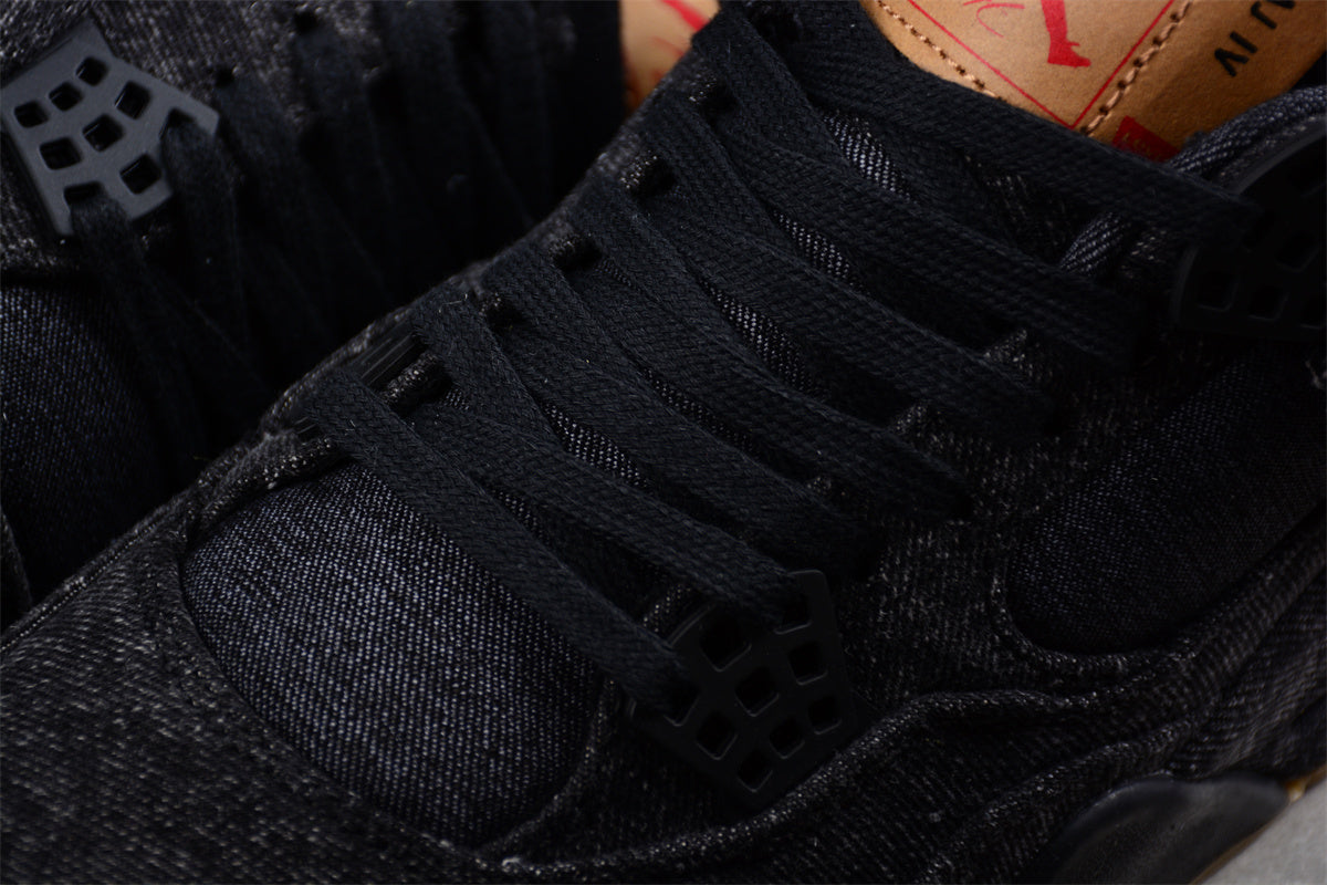 Levi’s x Air Jordan 4 Retro "Black Denim" - Best Reps Website 2025