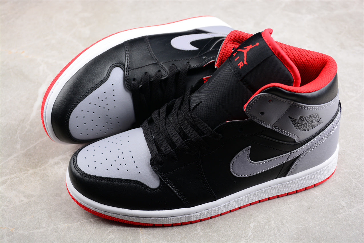 Air Jordan 1 Mid "Bred Shadow" - Best Reps Website 2025