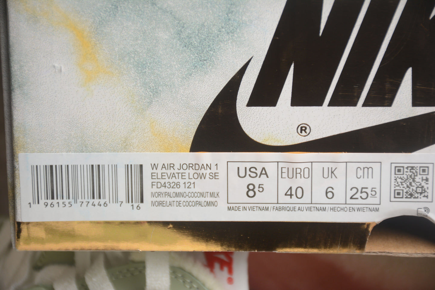 WMNS Air Jordan 1 Elevate Low SE FD4326-121 COCONUT MILK - Best Reps Website 2025