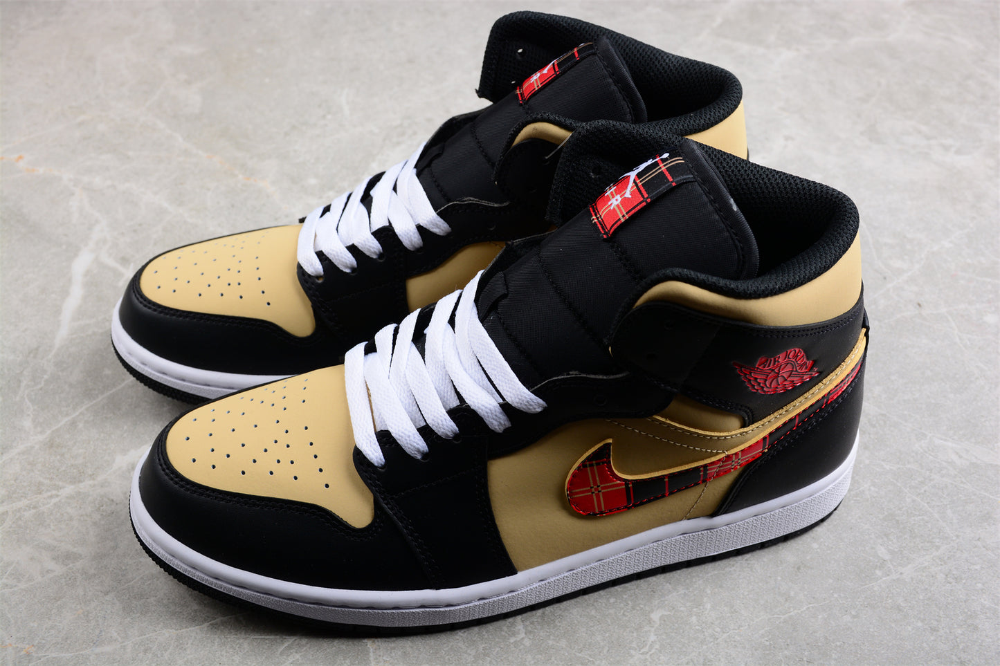 Air Jordan 1 Mid "Tartan Swoosh" - Best Reps Website 2025