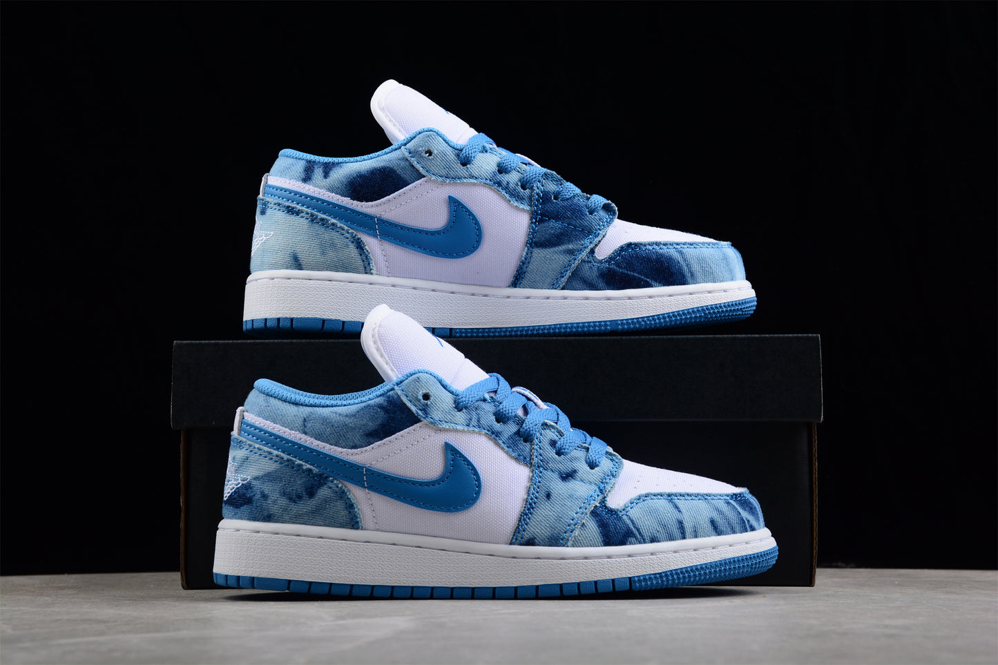 Nike Air Jordan 1 Low Washed Denim (GS)