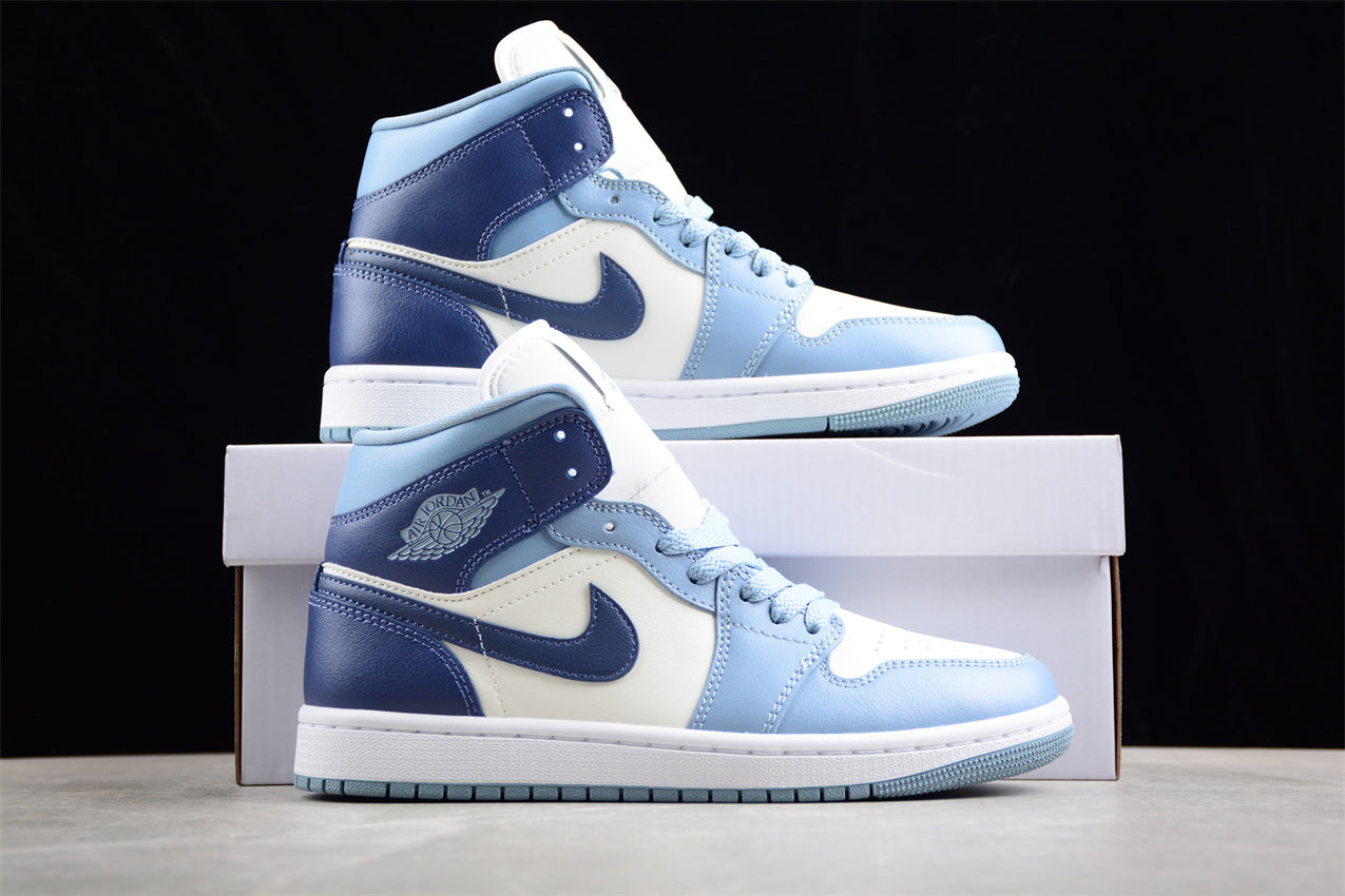 Nike Air Jordan 1 Mid "Diffused Blue" - Best Reps Website 2025