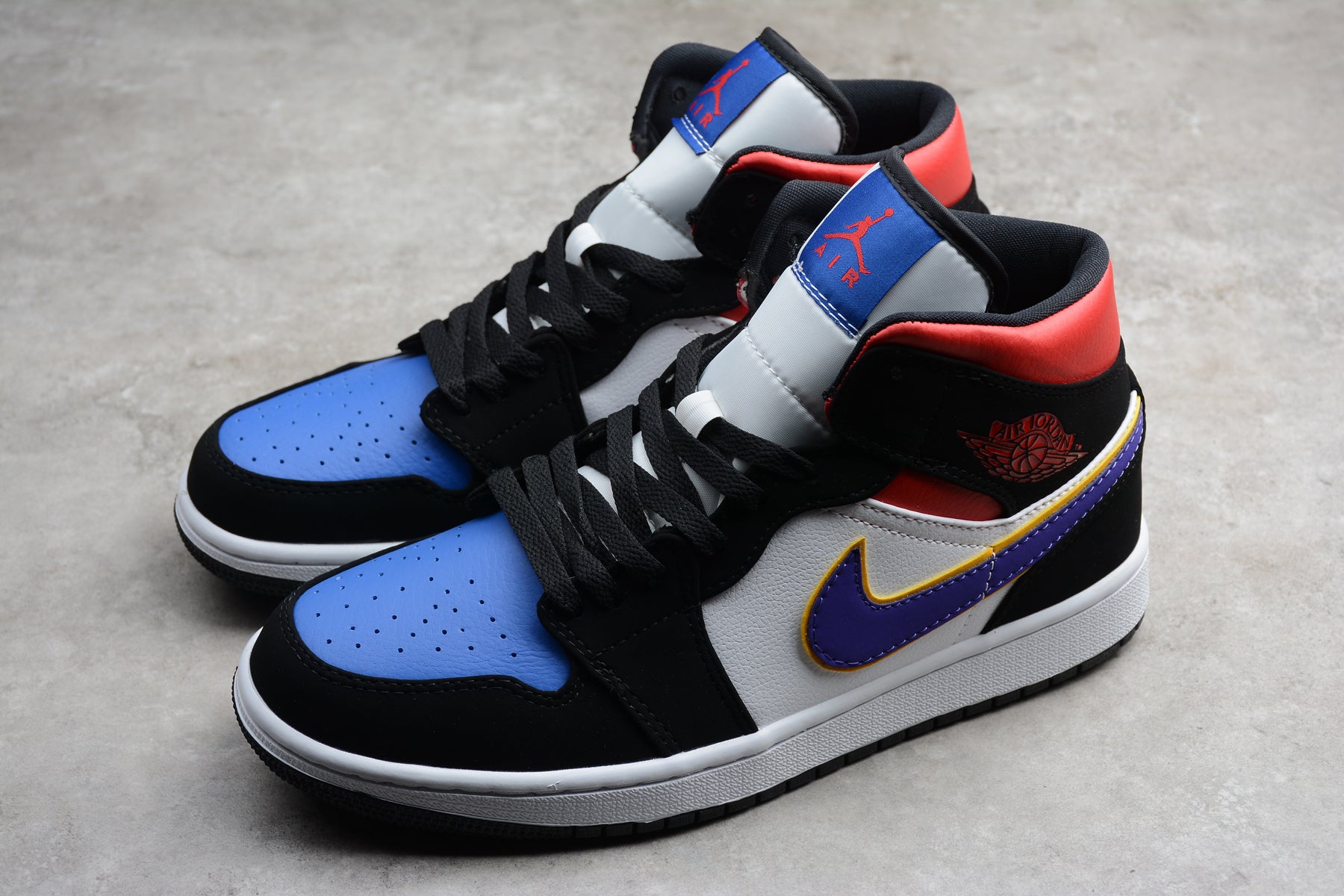 Nike Air Jordan 1 Mid "Lakers" - Best Reps Website 2025