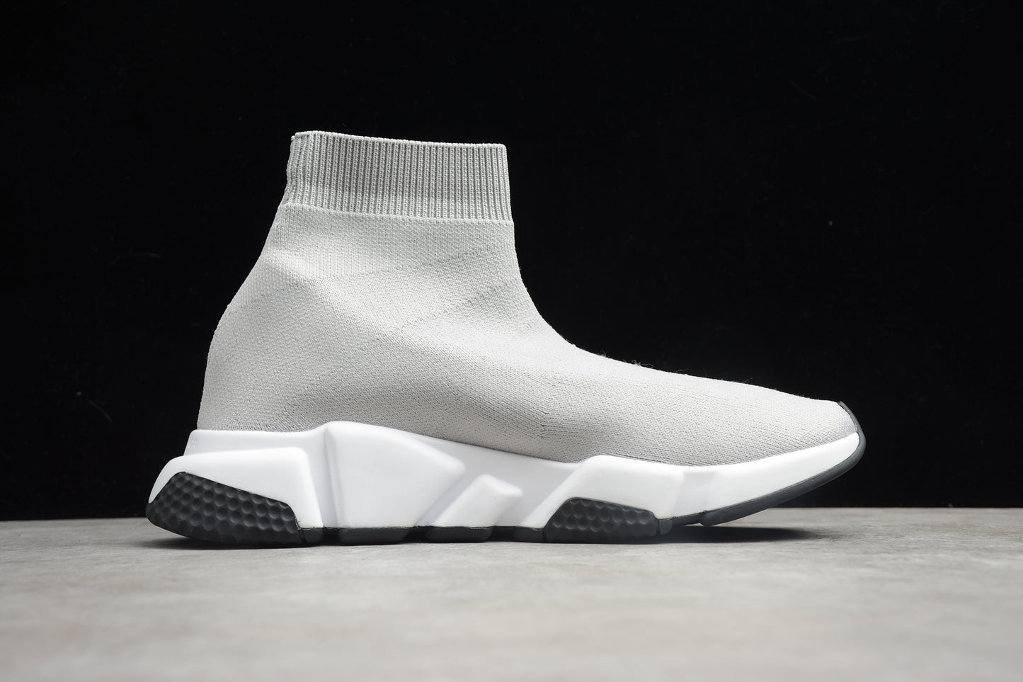 Balenciaga Speed Graffiti Trainers in White/Black - Best Reps Website 2025