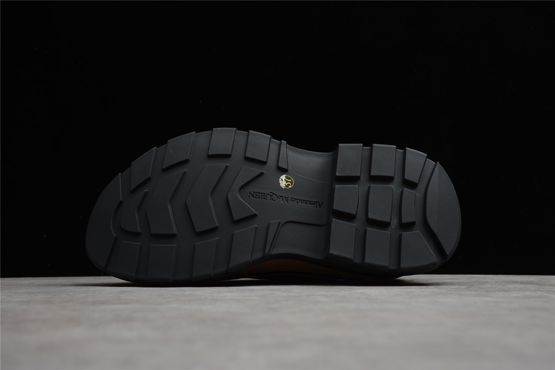 Alexander McQueen Tread Slick Low in Black/Tan - Best Reps Website 2025