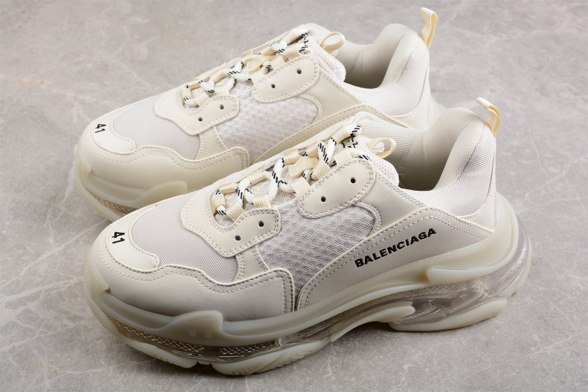 Balenciaga Triple S Clear Sole – White - Best Reps Website 2025