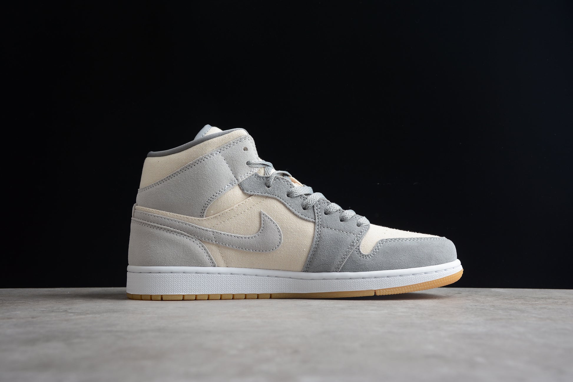 Nike Air Jordan 1 Mid SE ‘Coconut Milk’ Particle Grey - Best Reps Website 2025
