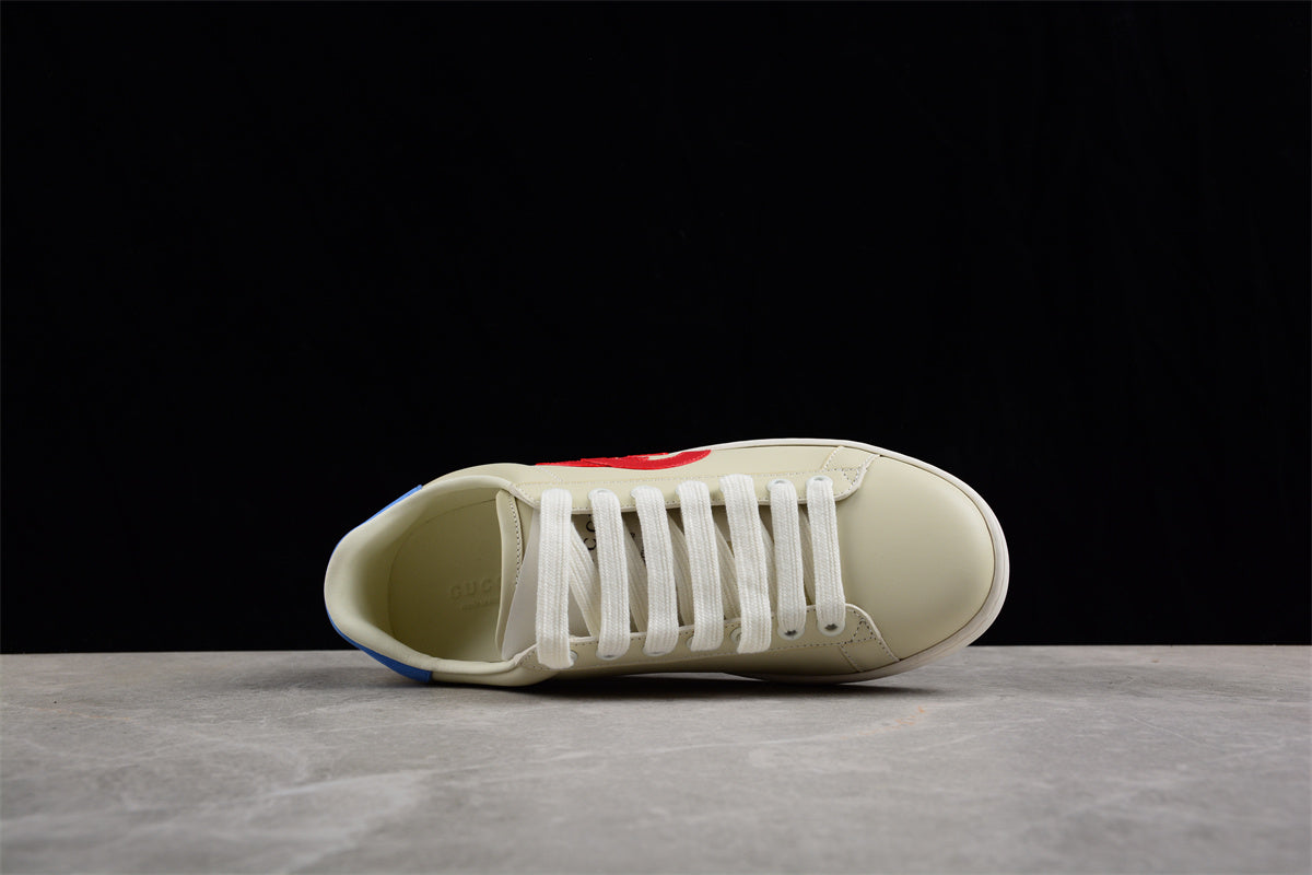 GUCCI Men’s Ace Interlocking G Logo Leather Sneakers White - Best Reps Website 2025
