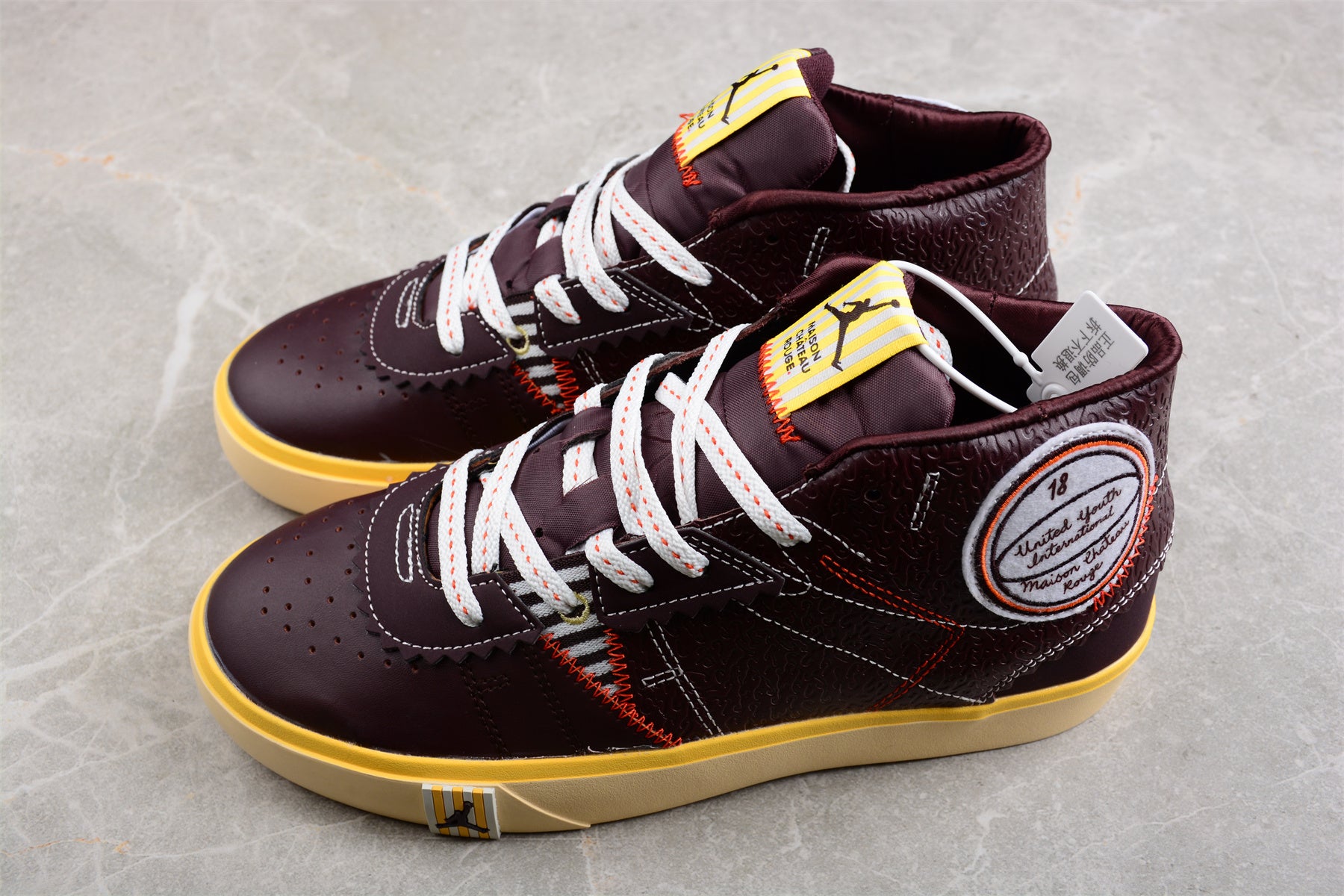 Nike Air Jordan Series Mid SP x Maison Chateau Rouge Brown - Best Reps Website 2025