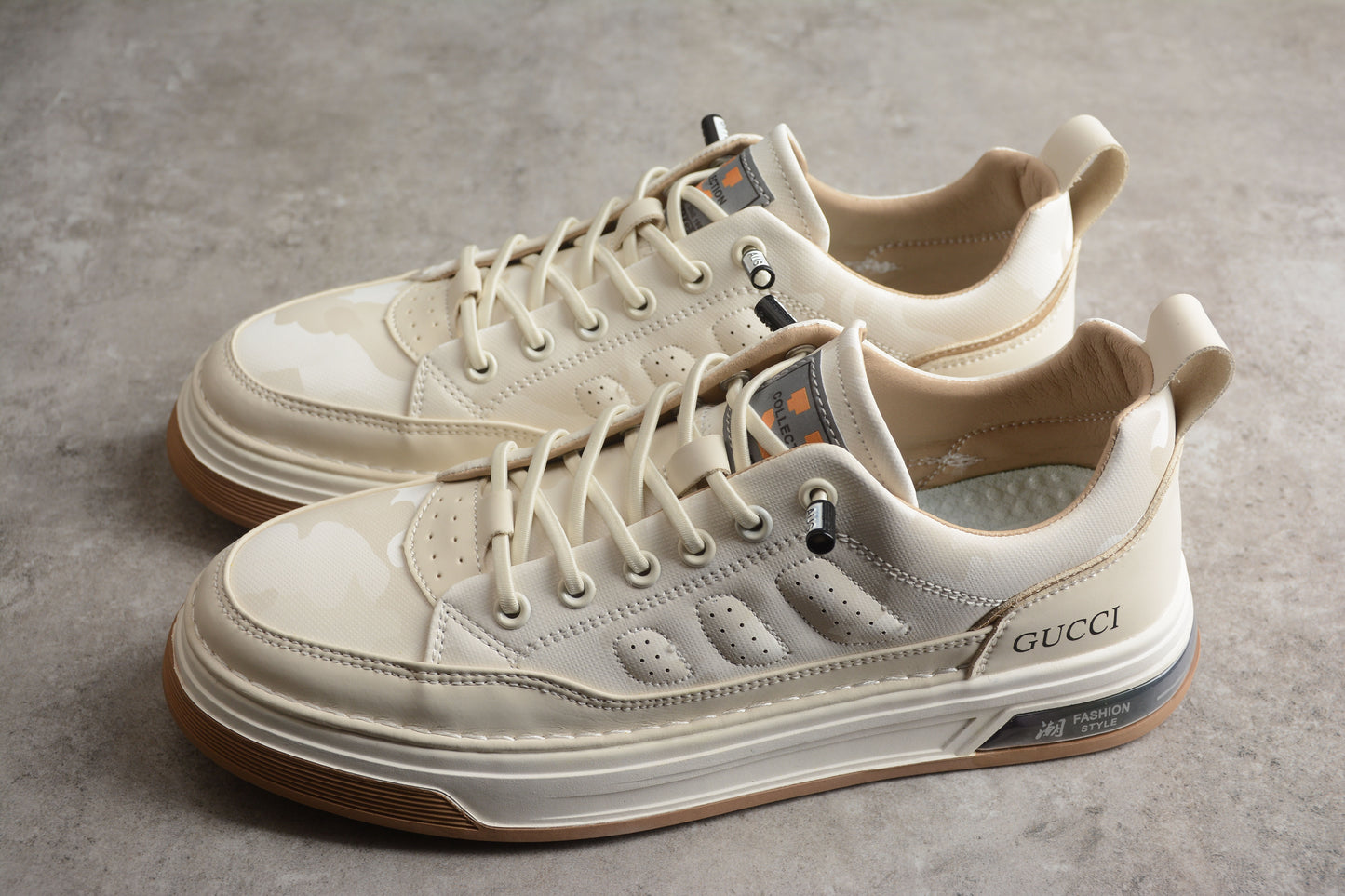 Gucci cream and beige Men Sneaker - Best Reps Website 2025