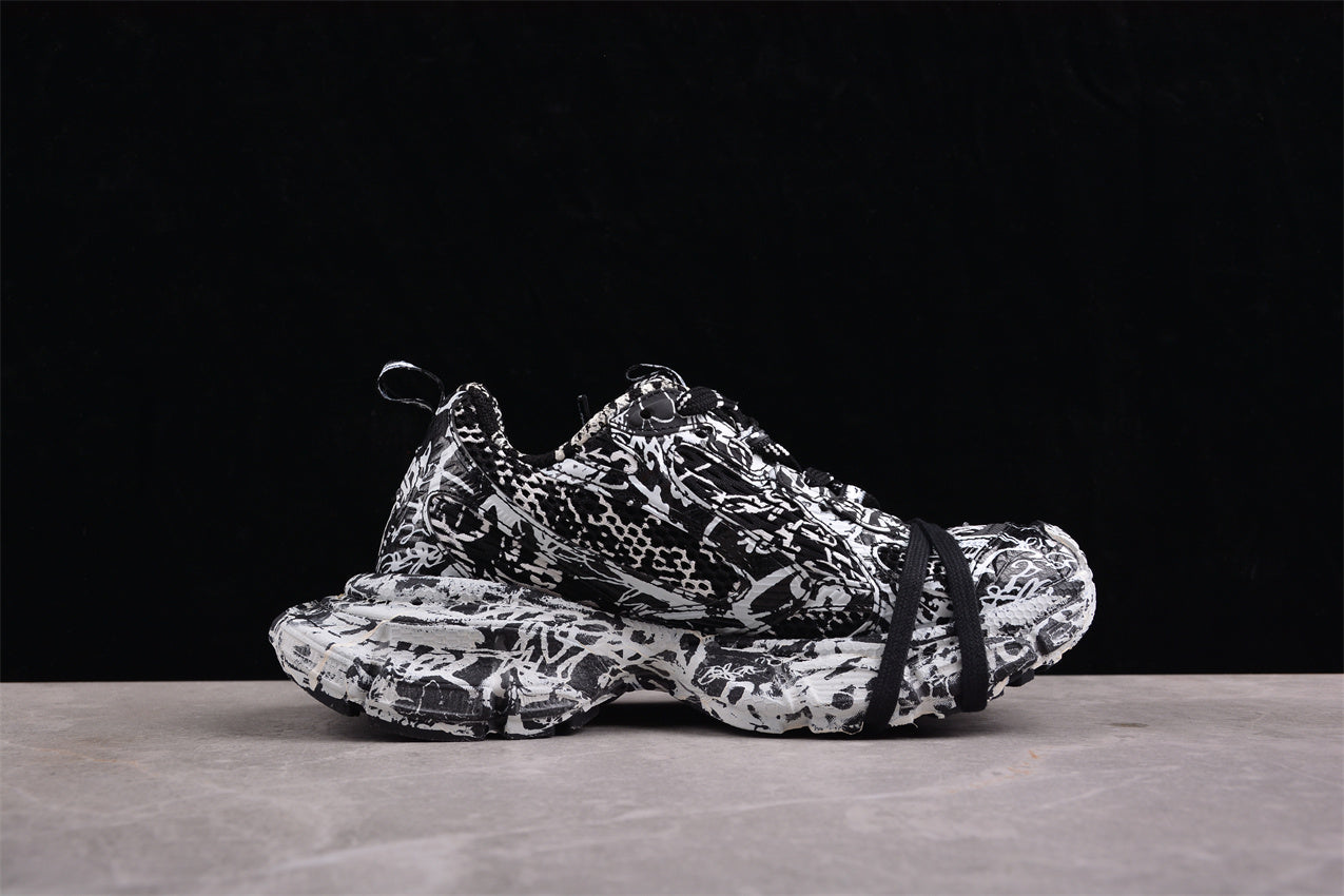 Balenciaga 3XL Sneaker 'Luminous Black Graffiti' - Best Reps Website 2025