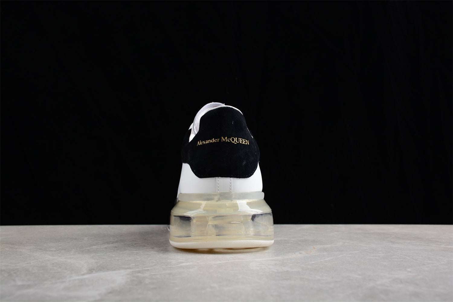 Alexander McQueen Oversized Air Sole Sneaker in White/Black - Best Reps Website 2025