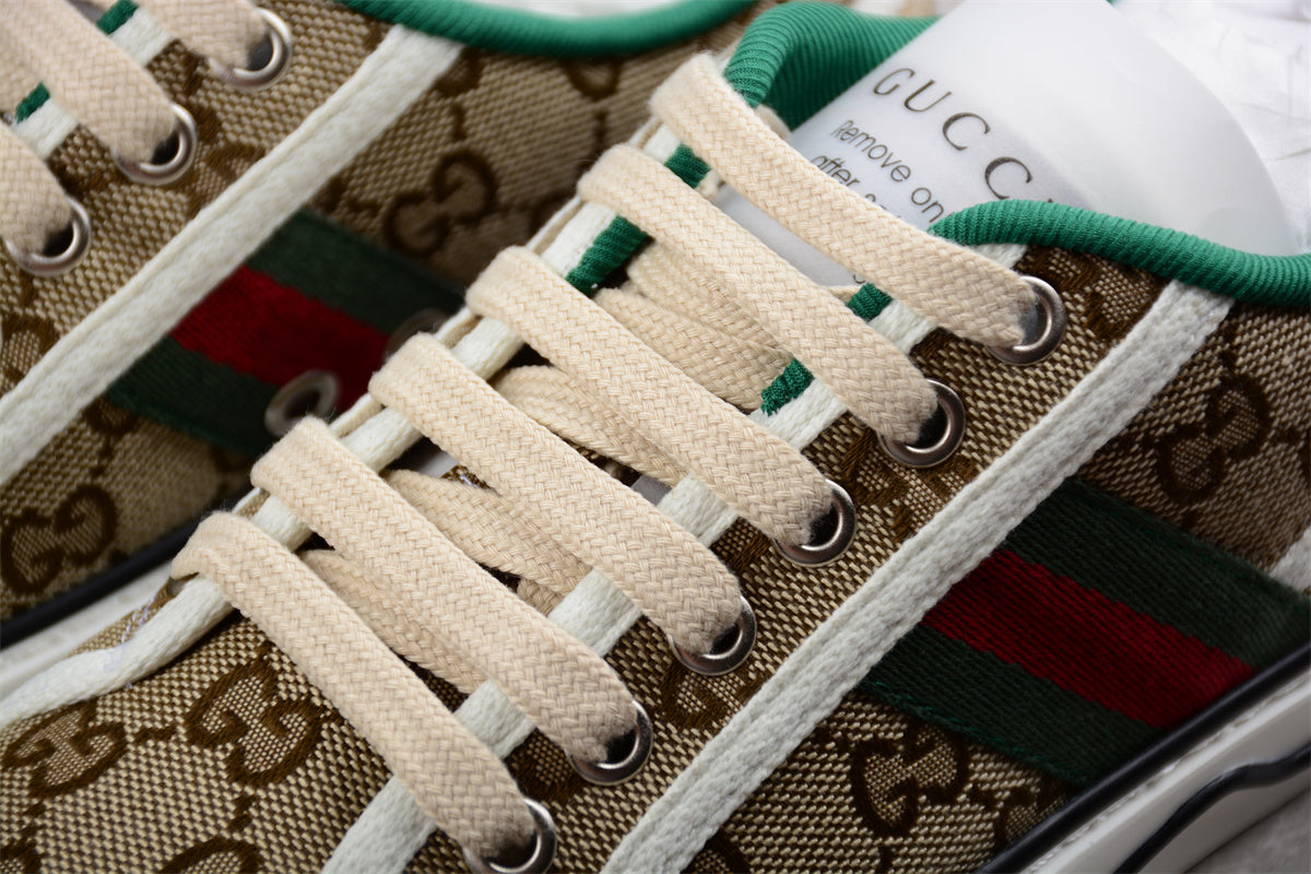 Gucci Wmns Tennis 1977 'Beige Ebony' - Best Reps Website 2025