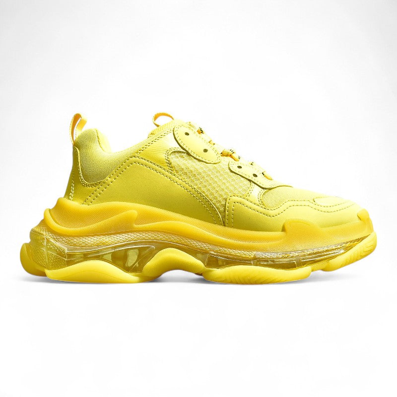 Balenciaga Triple S Clear Sole Yellow 