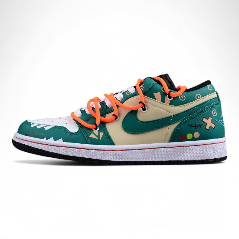 Custom Air Jordan 1 Low "Campus Time" 553558-062