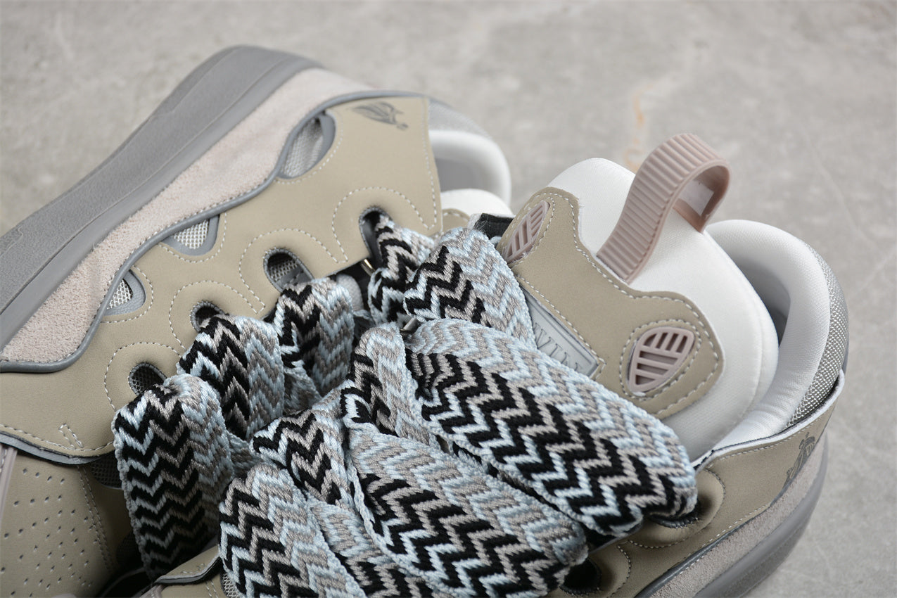 Lanvin Curb Low Sneakers Grey