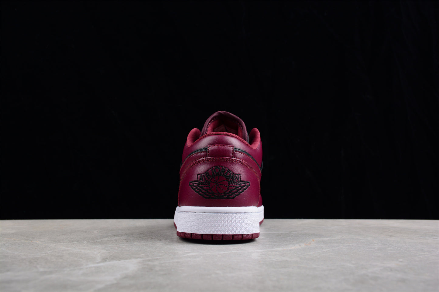 Nike Air Jordan 1 Low "Black & Cherrywood Red" (DC0774-006)