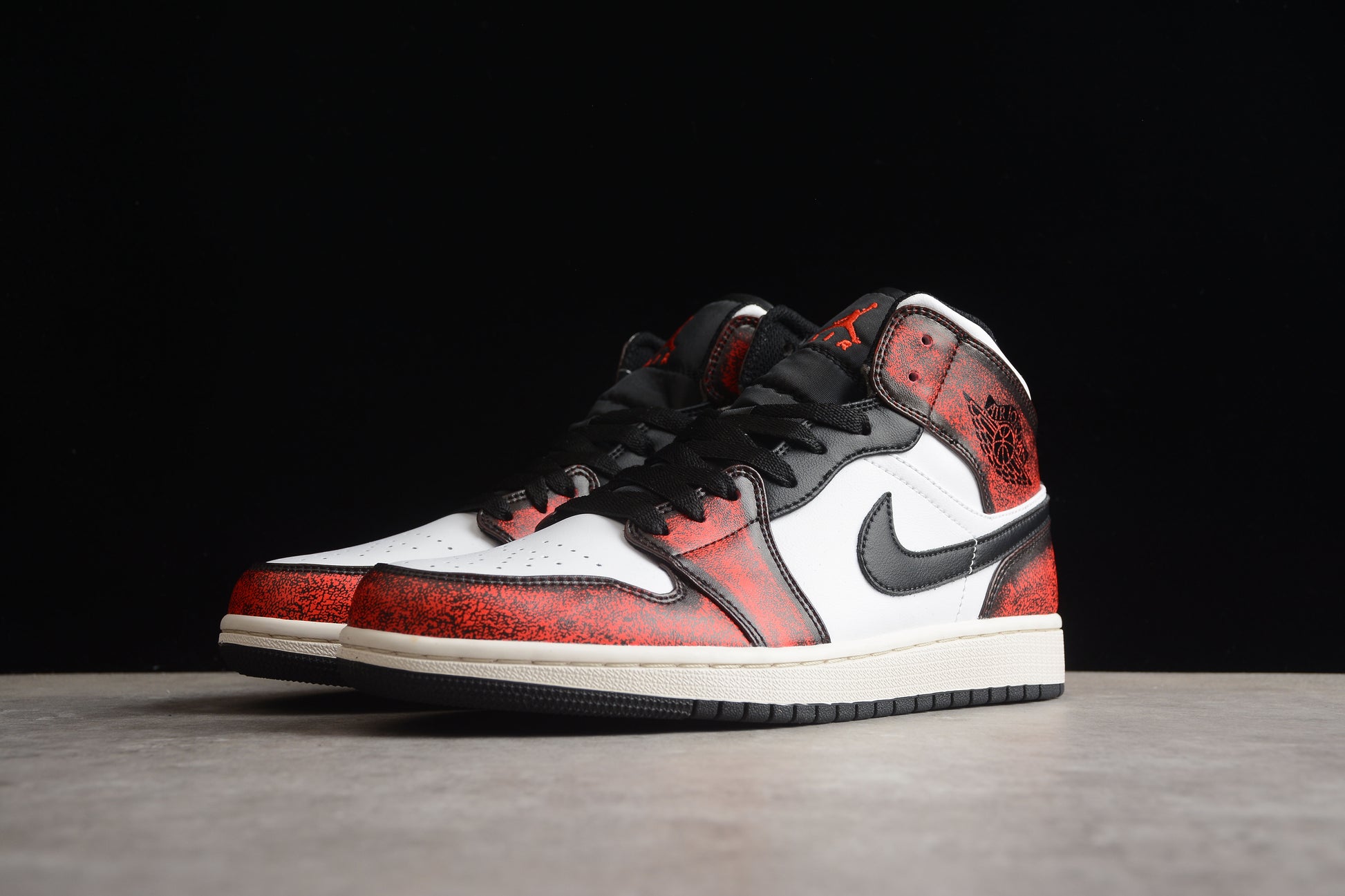 Jordan 1 Mid Wear-Away Chicago - Best Reps Website 2025
