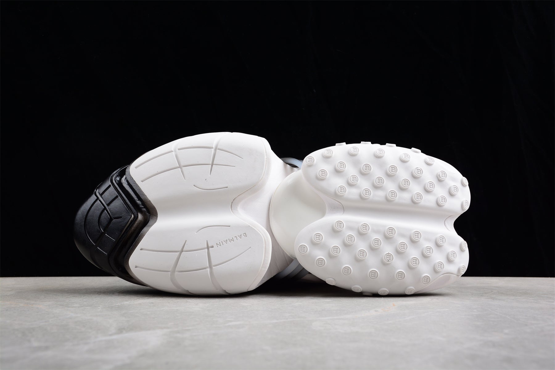 Balmain Unicorn Sneakers in White Gradient – Neoprene &amp; Leather - Best Reps Website 2025