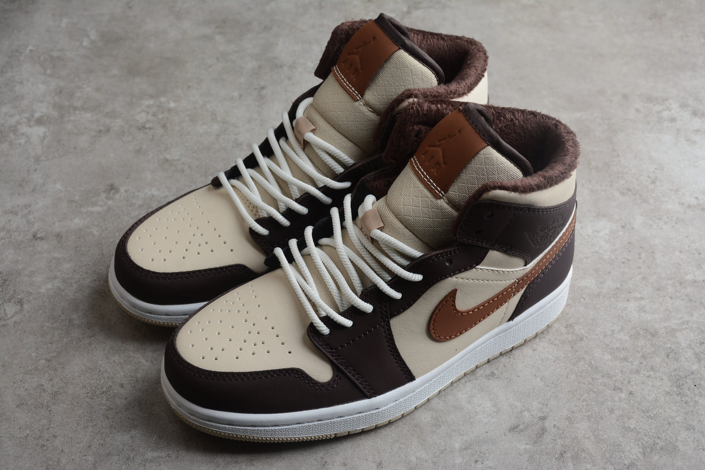 Air Jordan 1 Mid SE "Brown Basalt Fleece" - Best Reps Website 2025