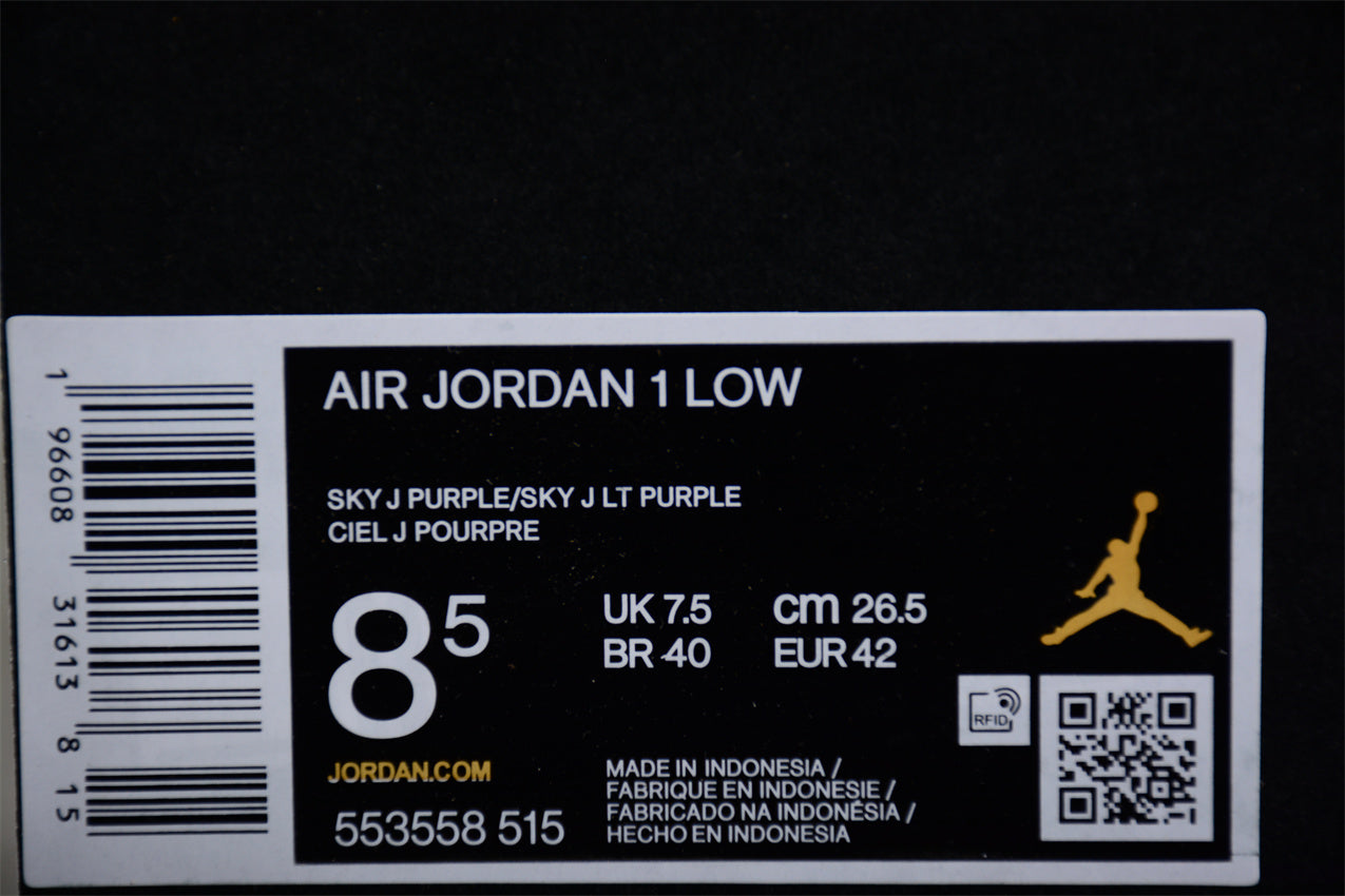 Air Jordan Air Jordan 1 Low 'Sky J Purple'