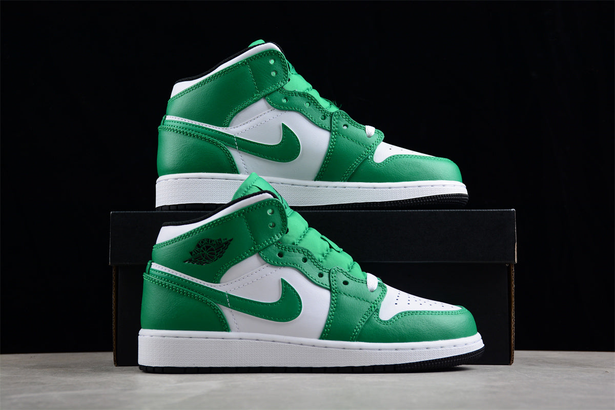 Air Jordan AJ1 Mid "Green" - Best Reps Website 2025