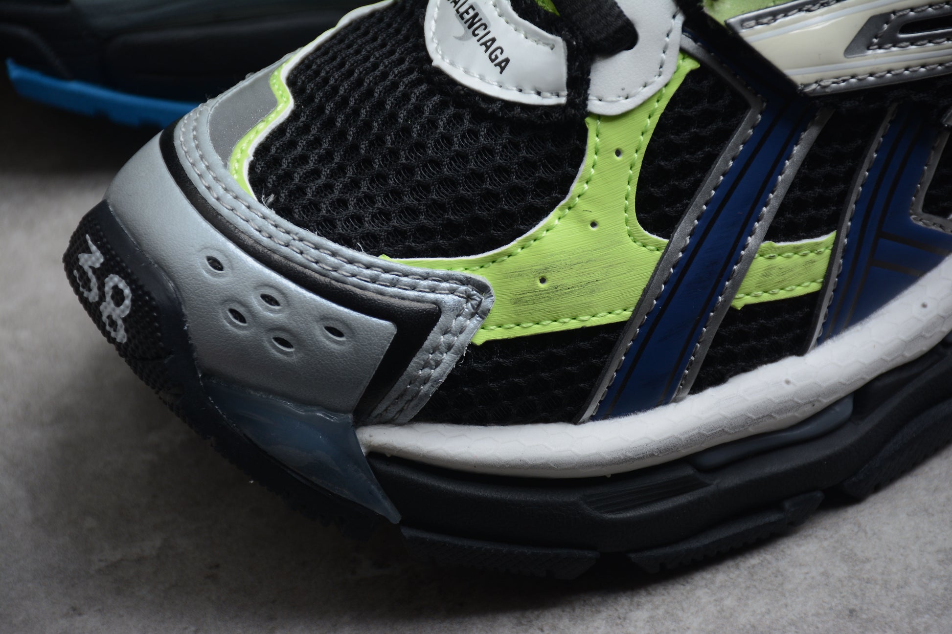 Balenciaga Runner Sneaker in Green, Blue, Black, and Grey - Best Reps Website 2025