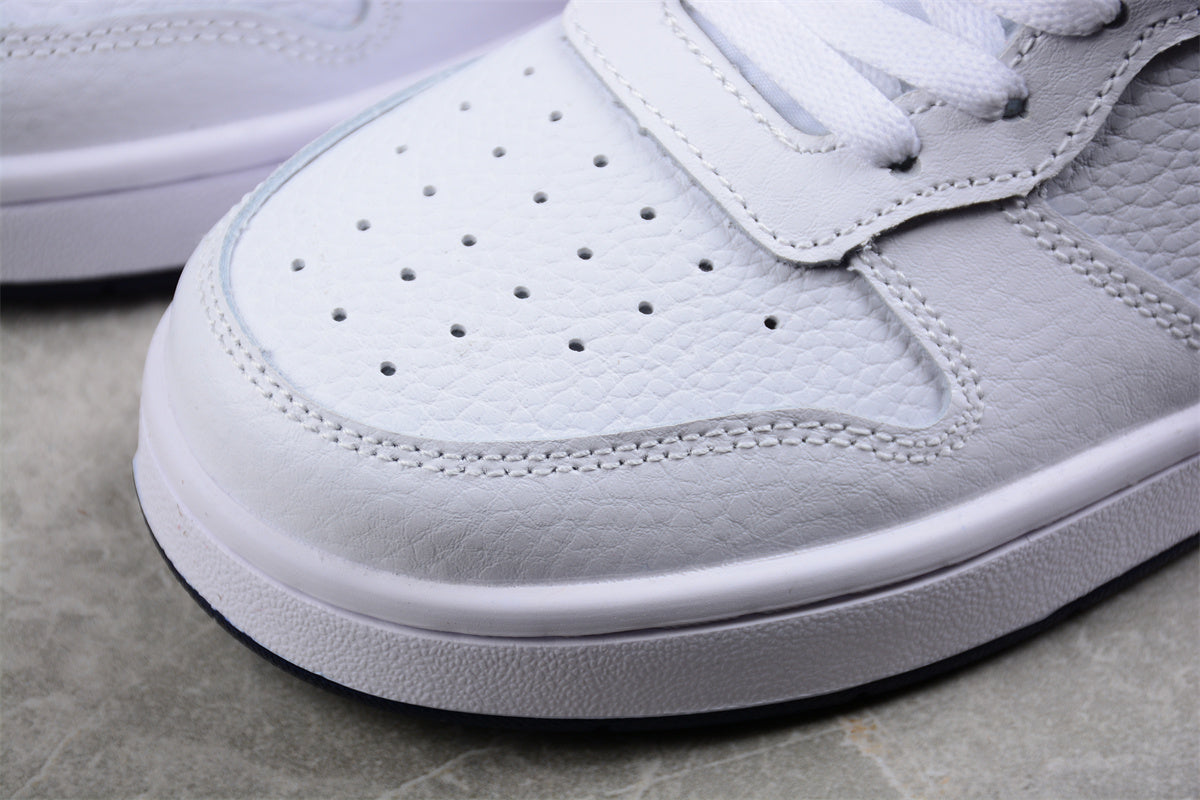 Nike Court Borough Low 2 White Pink Glaze Midnight Navy