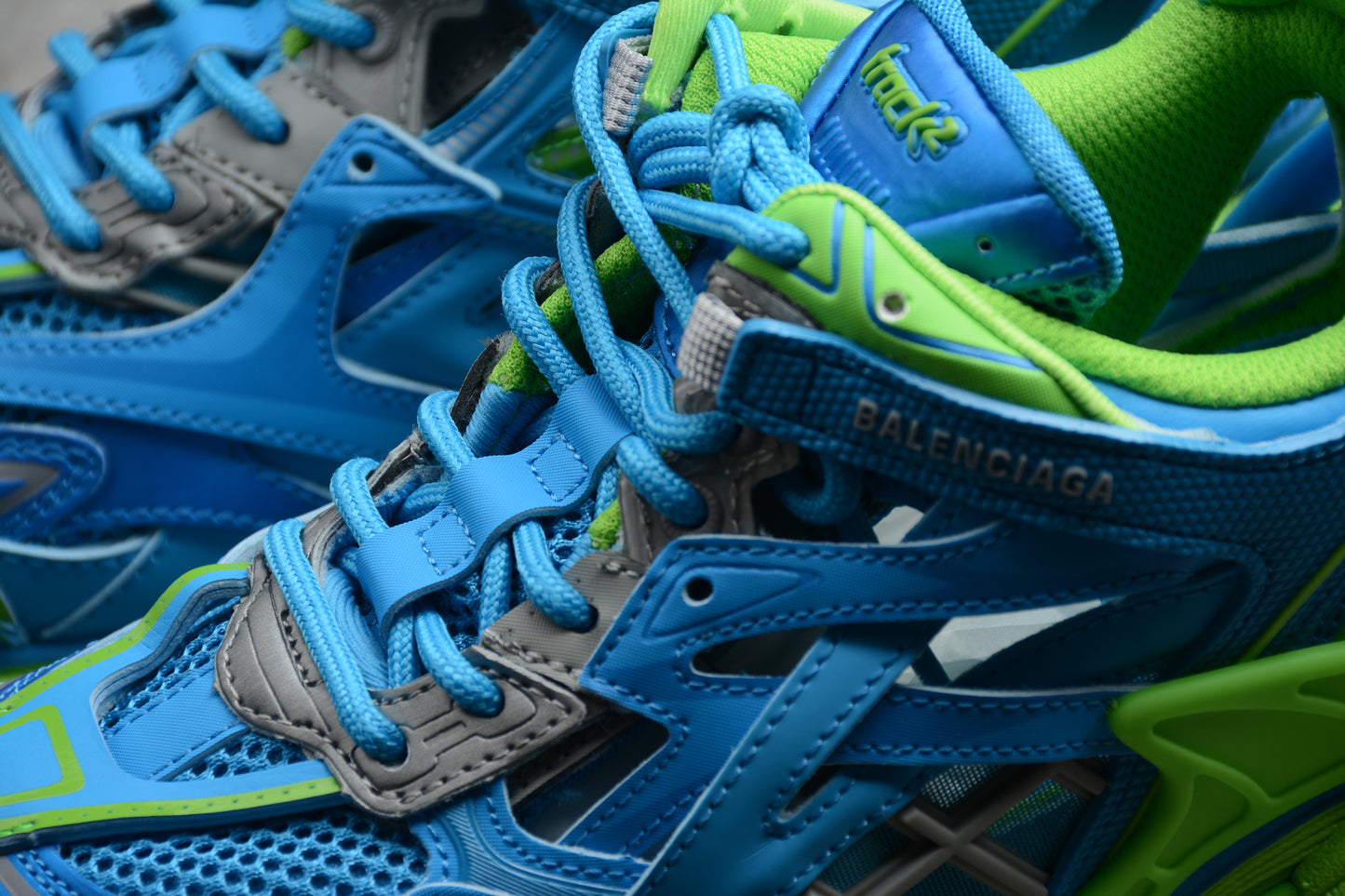 Balenciaga Track.2 Trainer 'Blue Green' - Best Reps Website 2025