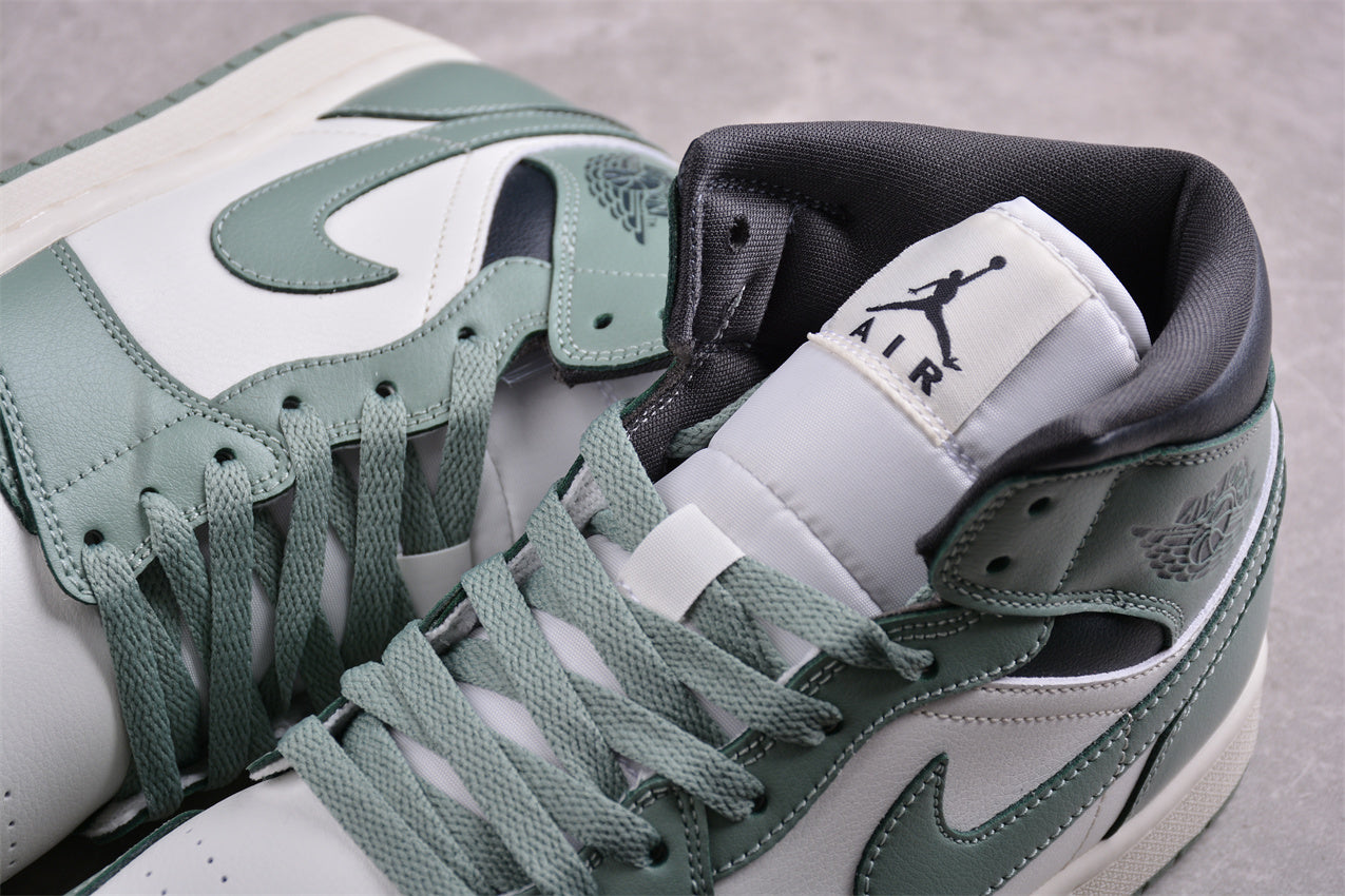 The Air Jordan 1 Mid "Jade Smoke" - Best Reps Website 2025