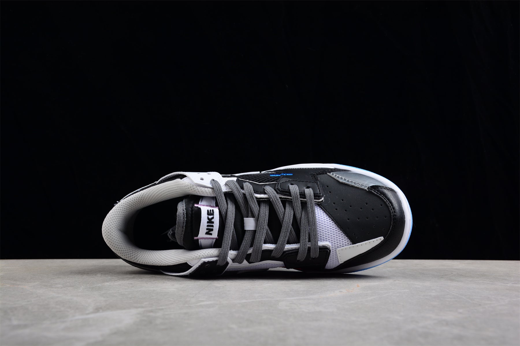 Nike Dunk Low Scrap Premium 'Black/Neutral Grey/University Blue' - Best Reps Website 2025