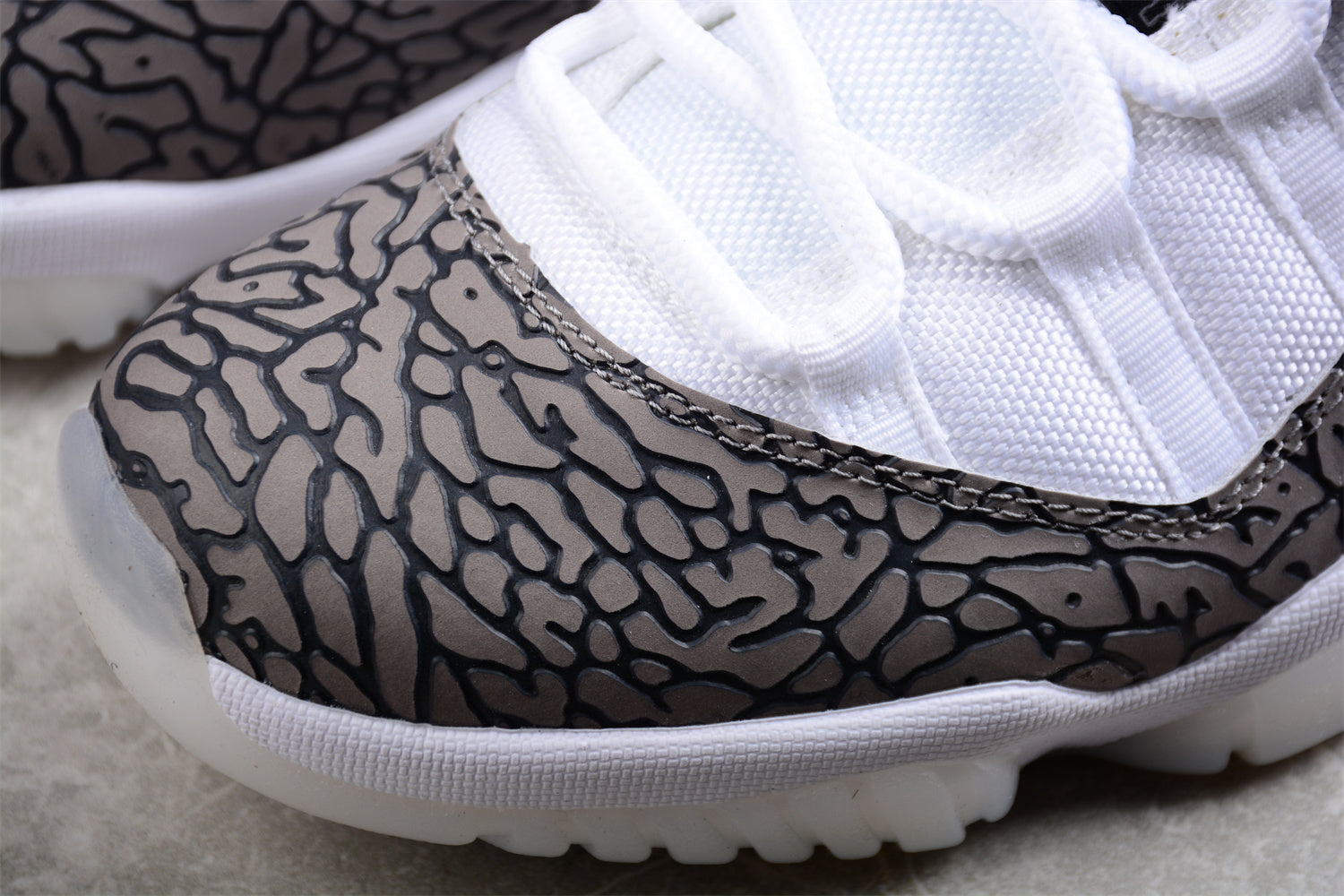 Air Jordan AJ11 Low "White Cement" - Best Reps Website 2025