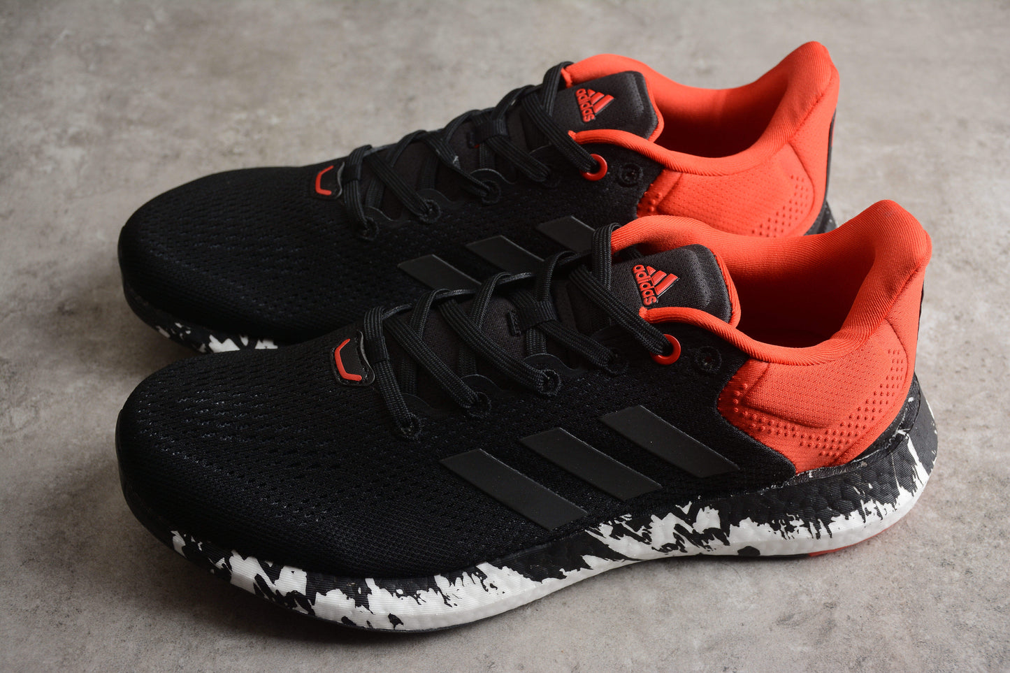 Adidas PureBoost 21 'Black Vivid Red'