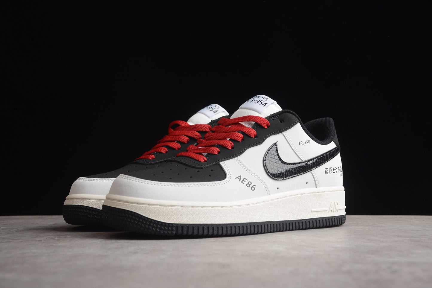 Nike Air Force 1 Low AE86 White/Black/Red