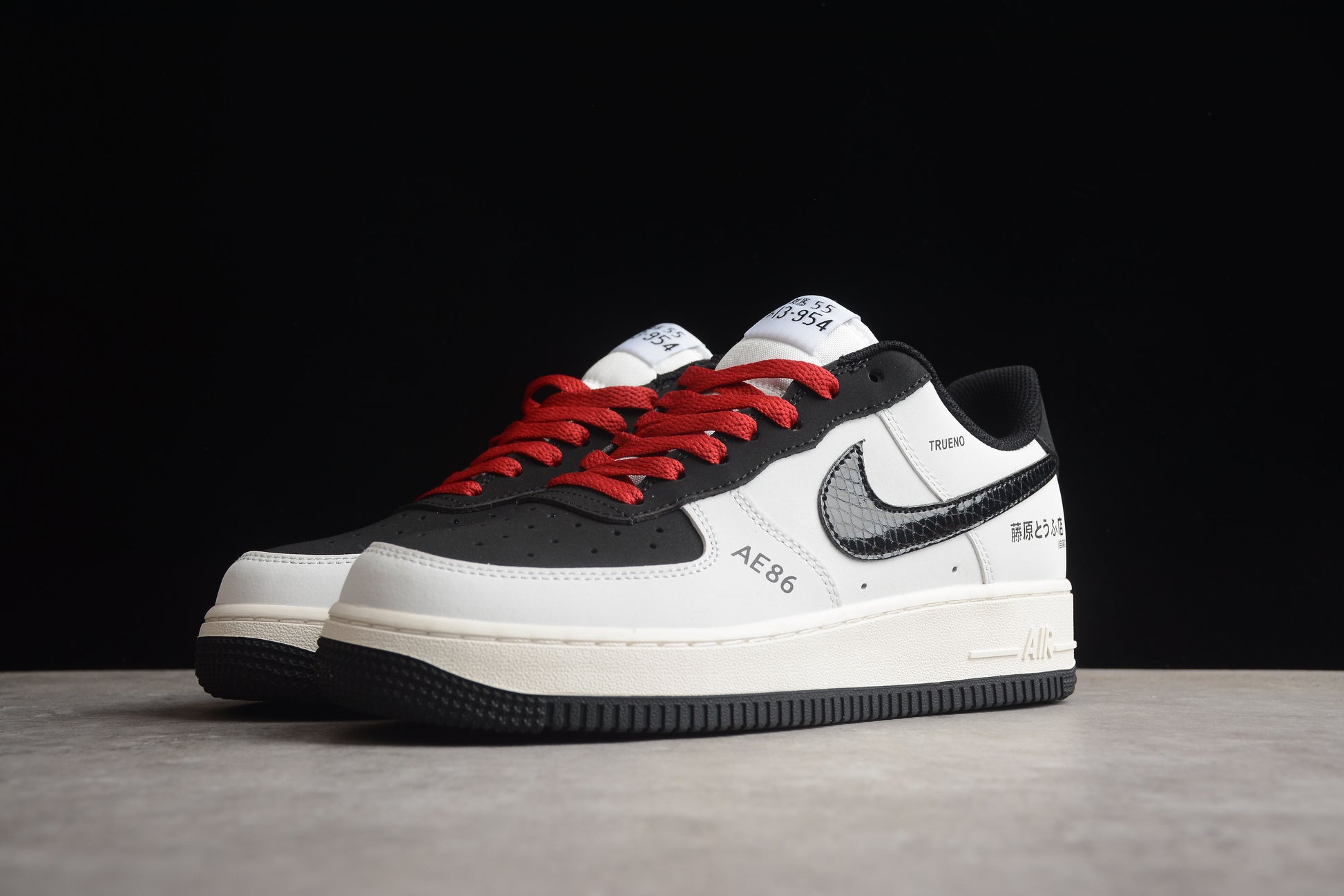 Nike Air Force 1 Low AE86 White/Black/Red