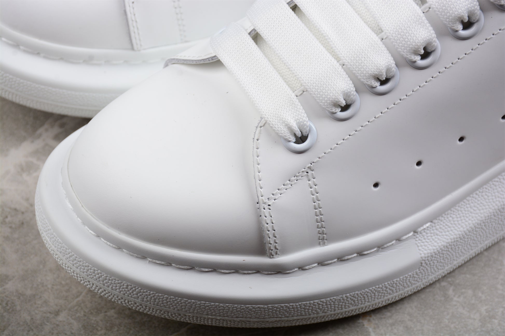 Alexander McQueen Oversized Sneaker 'White Electric Blue' - Best Reps Website 2025