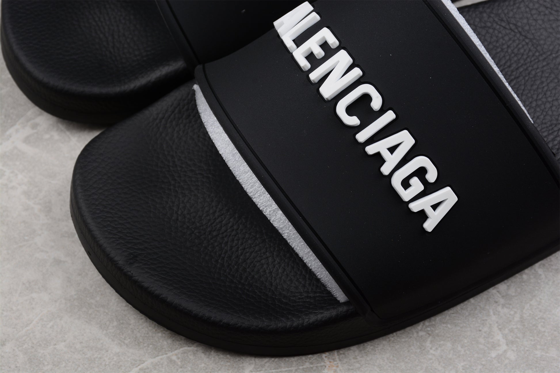 Balenciaga Pool Slide Grey/Black - Best Reps Website 2025
