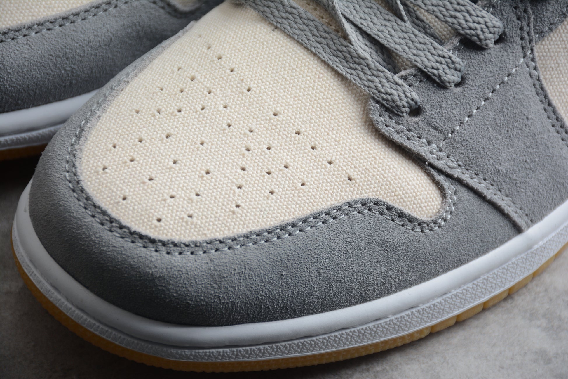 Nike Air Jordan 1 Mid SE ‘Coconut Milk’ Particle Grey - Best Reps Website 2025