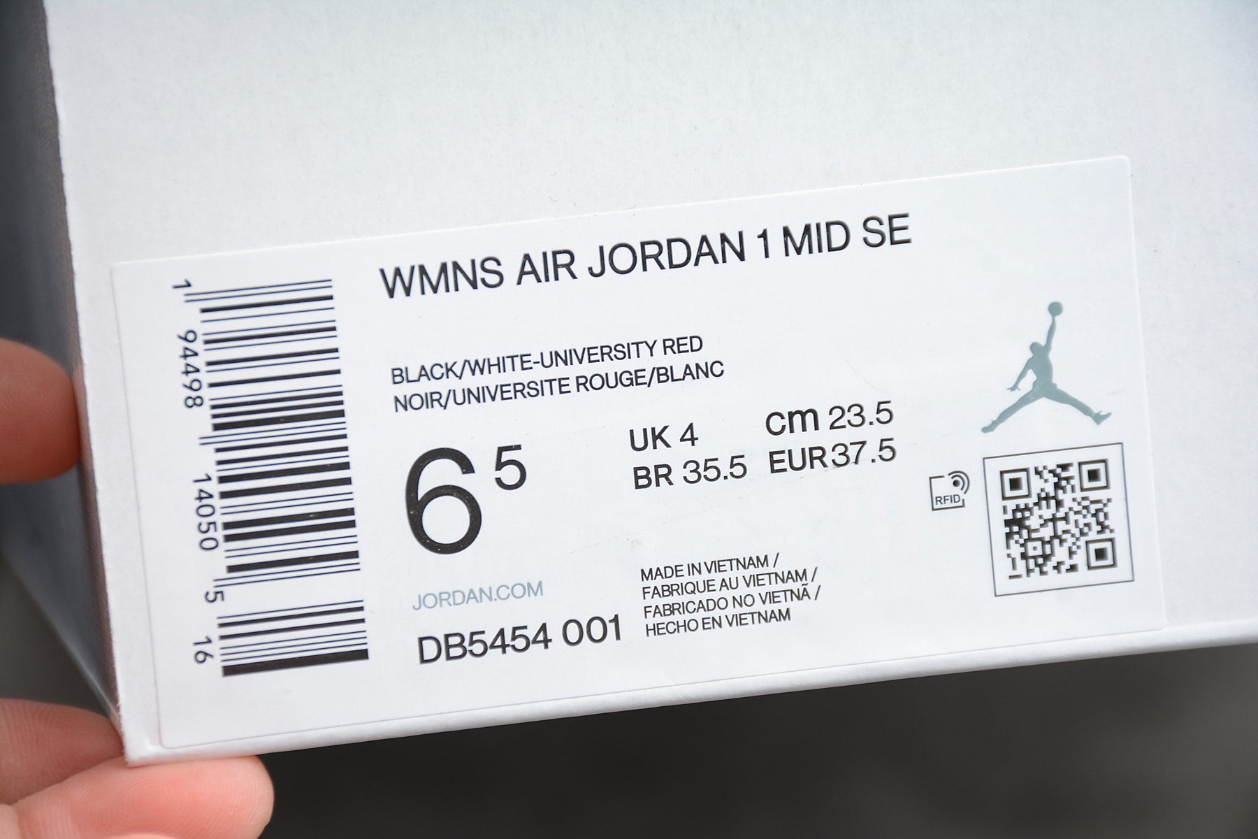Air Jordan 1 Mid SE "Black White University Red" - Best Reps Website 2025