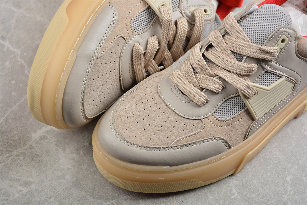  Christian Louboutin Astroloubi Leather Sneakers in Grey -Switchreps