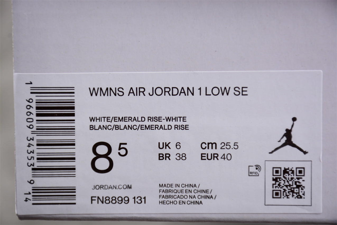 Air Jordan 1 SE Low "Emerald Rise" - Best Reps Website 2025