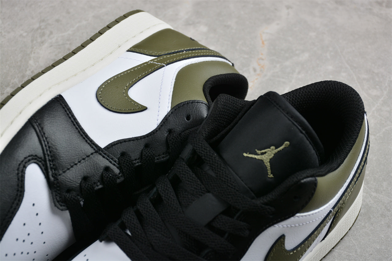Air Jordan 1 Low "Black Toe Medium Olive" - Best Reps Website 2025