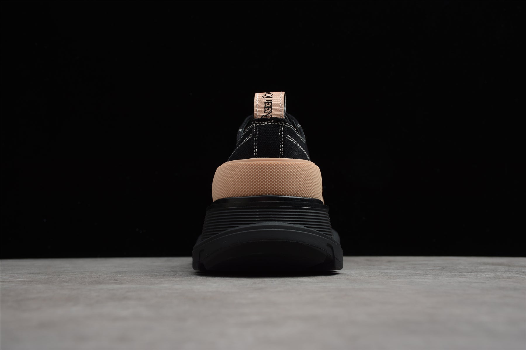 Alexander McQueen Tread Slick Low in Black/Tan - Best Reps Website 2025
