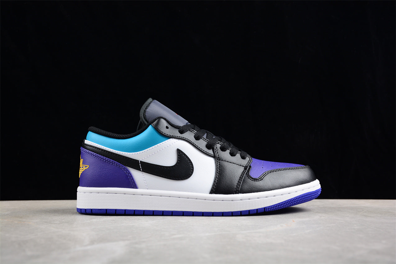 Air Jordan 1 Low "Aqua Court Purple"