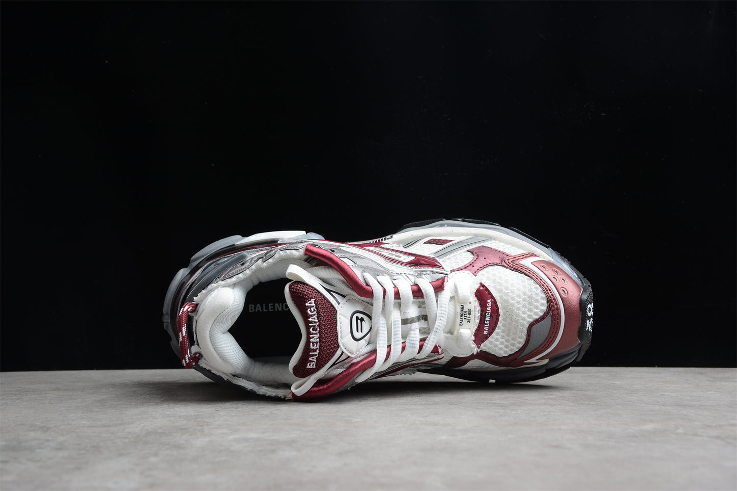 Balenciaga Runner Sneaker in Burgundy/Grey - Best Reps Website 2025