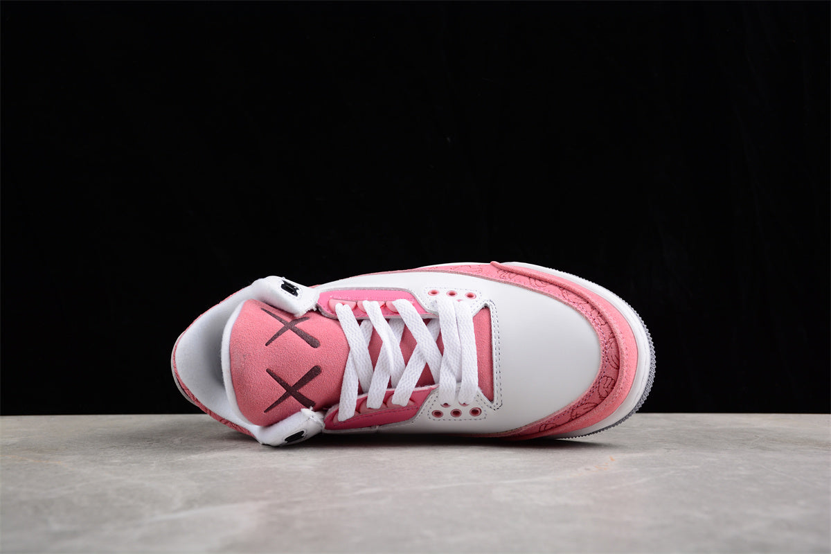 Air Jordan 3 KAWS Custom White/Pink - Best Reps Website 2025