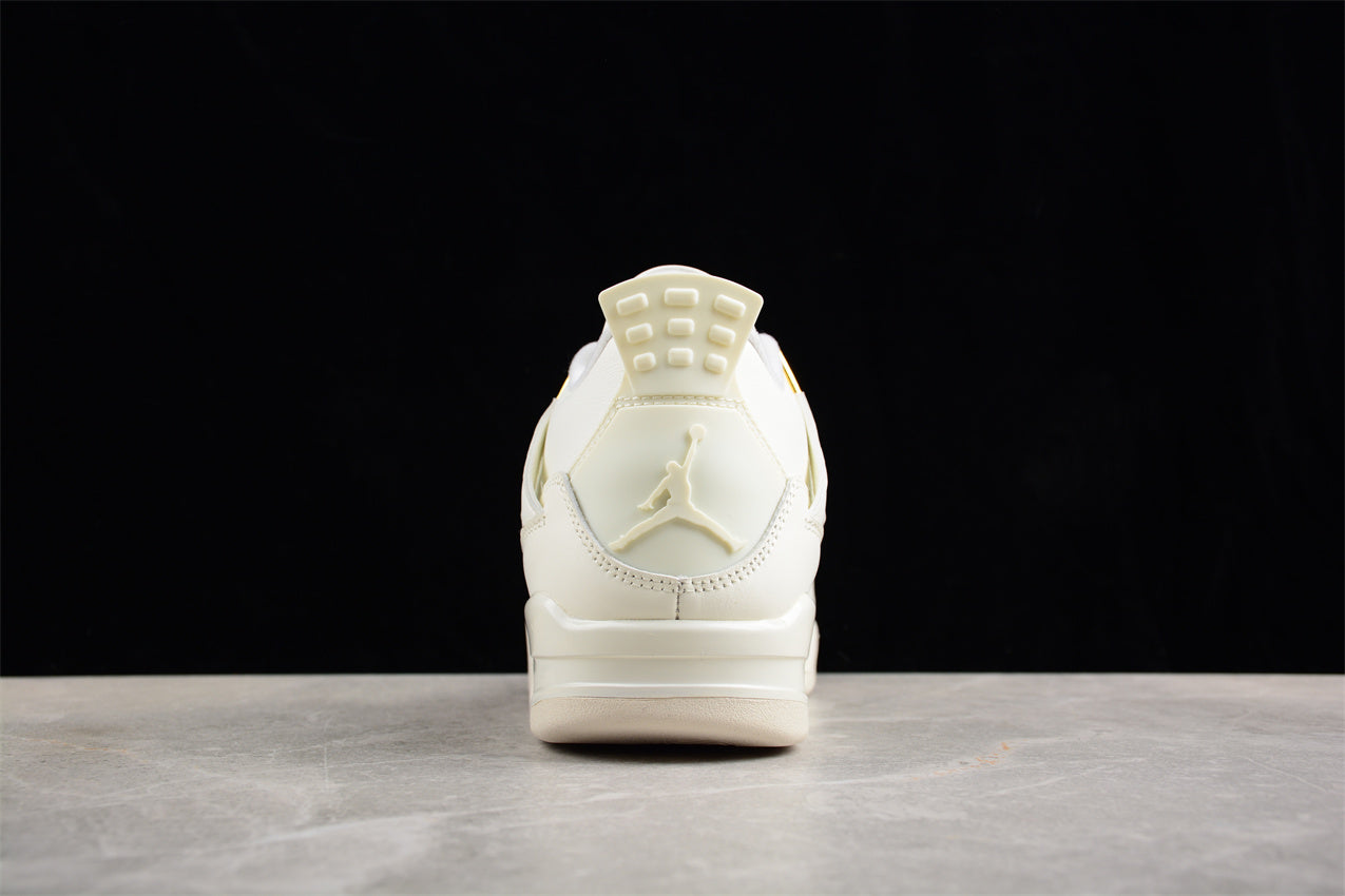 Air Jordan 4 Retro 'White Metallic Gold' - Best Reps Website 2025