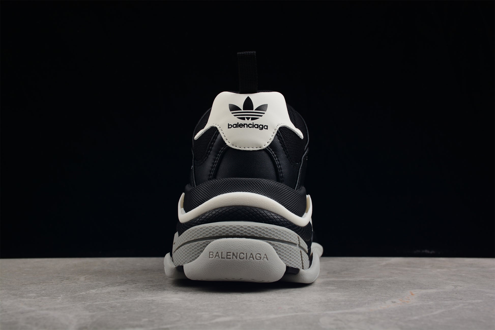 Balenciaga x Adidas Triple S – Black - Best Reps Website 2025