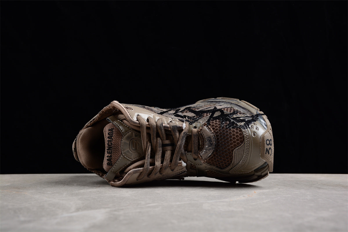Balenciaga Runner Sneaker 'Graffiti - Dark Taupe/Black' - Best Reps Website 2025